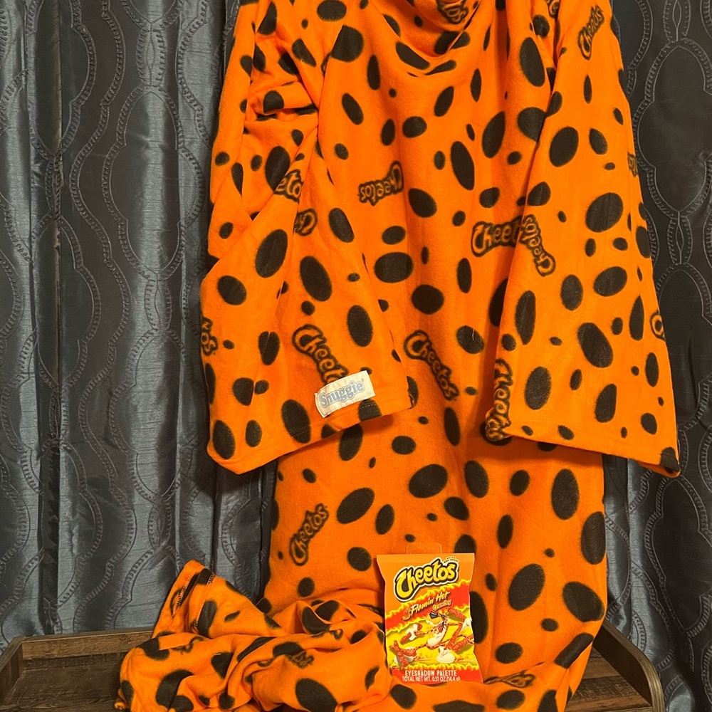 Cheetos Flamin' Hot Blanket